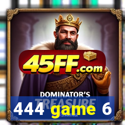 444 game 6